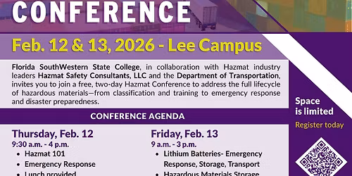 Free Hazmat Conference @ FSW