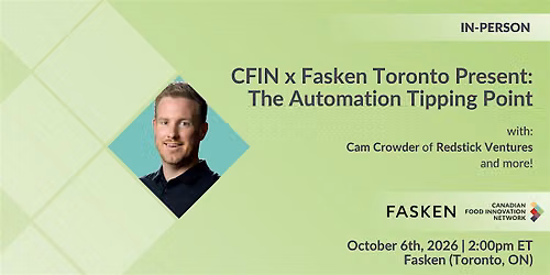 CFIN x Fasken Toronto Present: The Automation Tipping Point