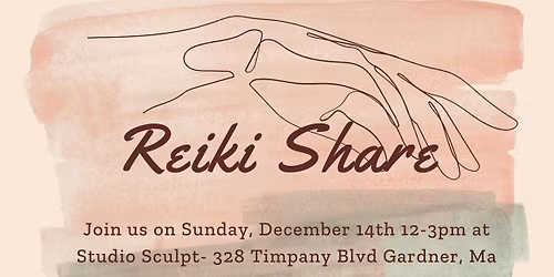 Studio Sculpt's Reiki Share