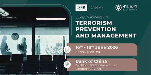 Level 5 Award in Terrorism Prevention and Management