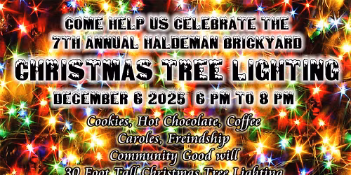 7th Annual Haldeman Brickyard Christmas Tree Lighting