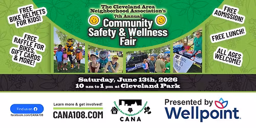 7th Annual CANA Community Safety & Wellness Fair