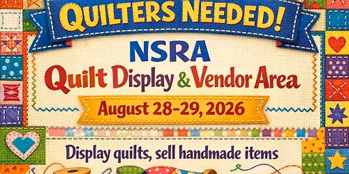 Quilt Display and Vendors! 