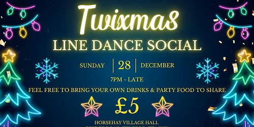 Twixmas Line Dance Social Evening