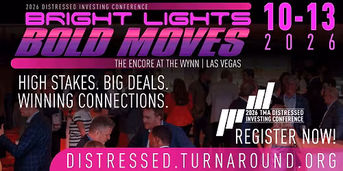 2026 TMA Distressed Investing Conference