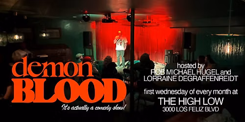 Demon Blood Comedy Show 2 Year Anniversary September 2nd!