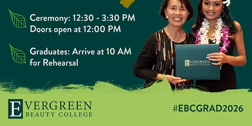 Evergreen Beauty College Spring Graduation Ceremony