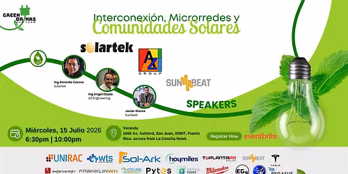 Interconexi\u00f3n, Microrredes y Comunidades Solares