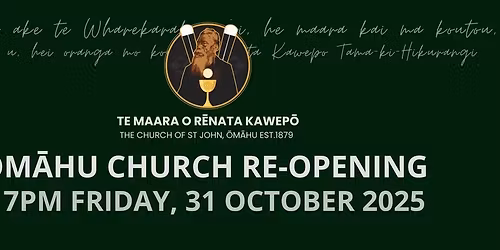 \u014cm\u0101hu Church Re-Opening