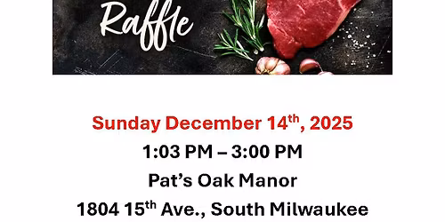 SM Lions Meat Raffle and 50\/50