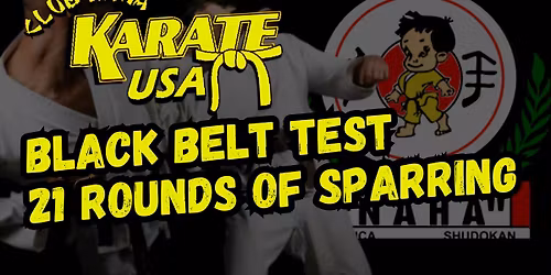 Black Belt Test: 21 Rounds of Sparring