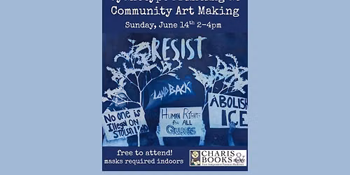 Community Art Making: Cyanotype Printing with Cait!