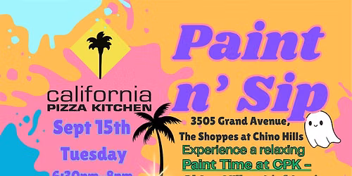 Paint Event California Pizza