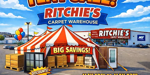 BLOW OUT TENT SALE