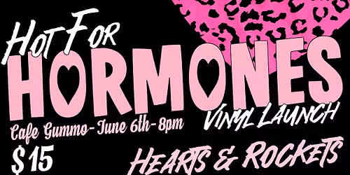 Hormones Vinyl Launch at Cafe Gummo