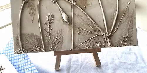 Botanical Bas-Relief Casting Plaques Workshop