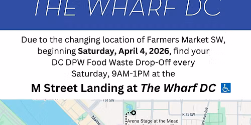 Farmers Market SW: Food Waste Drop-off Event (Saturdays, 9am-1pm)