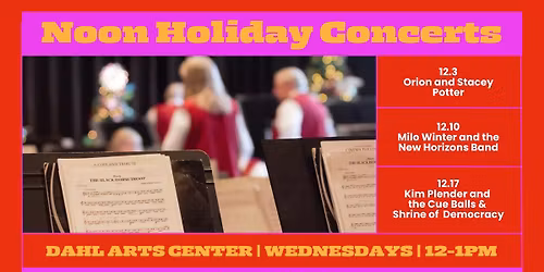 Holiday Concerts at the Dahl