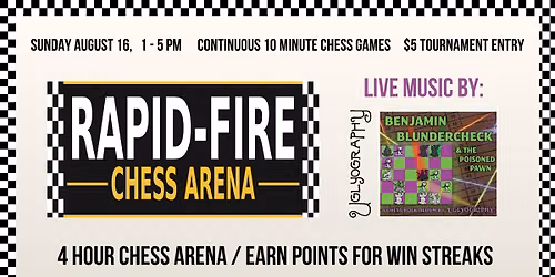 Rapid-Fire Chess Arena at Sly Clyde! Blundercheck Grand Prix #4
