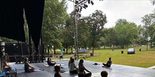 Yoga at Forest Lodge Park \/\/ Akron's Heinz Poll Summer Dance Festival
