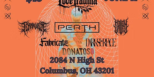 Love Trauma + Perth + Terra Vista + Hollow Valley + Dark Surface +Fabricate