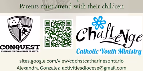 Conquest & Challenge clubs for boys & girls: info nights