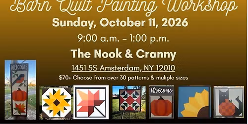 Barn Quilt Painting Workshop