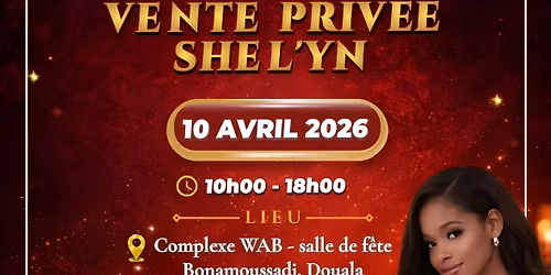 Vente priv\u00e9e SHEL\u00b4YN 