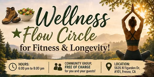 \u2606Wellness Flow Circle for Fitness & Longevity!