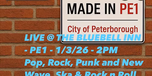 Made in \ud83c\udd7f\ufe0fe1\ud83c\uddec\ud83c\udde7\u2019No Particular Style or Fashion Required!\u2019\ud83d\udd29Live @ \u2018The Bluebell Inn!\u2019\ud83d\udd14