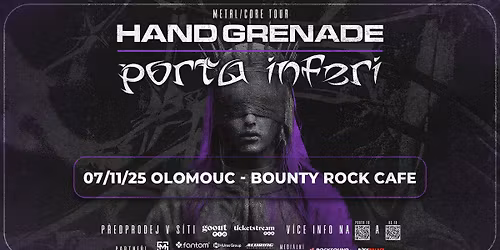 Hand Grenade & Porta Inferi || METAL\/CORE Tour - Olomouc || Bounty Rock Cafe