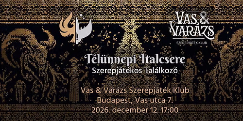 T\u00e9l\u00fcnnepi Italcsere Szerepj\u00e1t\u00e9kos Tal\u00e1lkoz\u00f3 - ATA + V&V