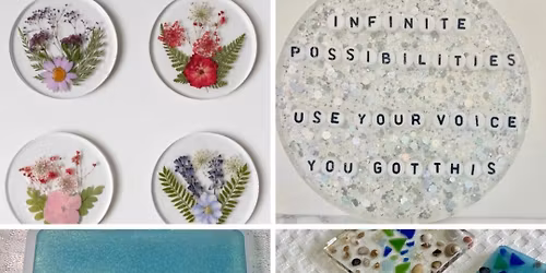 Resin Coasters @ Saints Row Brewing