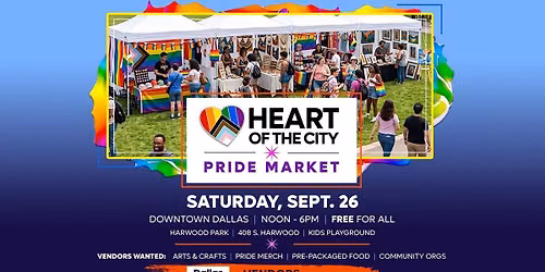 Heart of the City - Pride Market