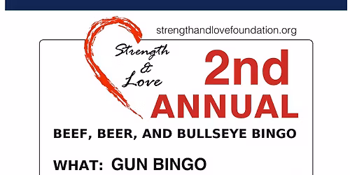 2nd Annual Beef, Beer, & Bullseye Bingo