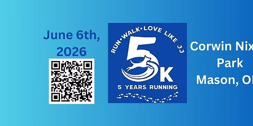 LOVE like JJ 5k 2026- 5 Years Running!