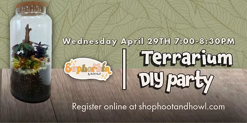 Terrarium DIY Party