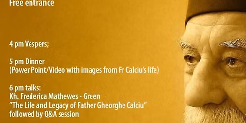 Spiritual Conversations: Fr. Gheorghe Calciu-Dumitreasa A Great Christian Confessor Beyond Frontiers