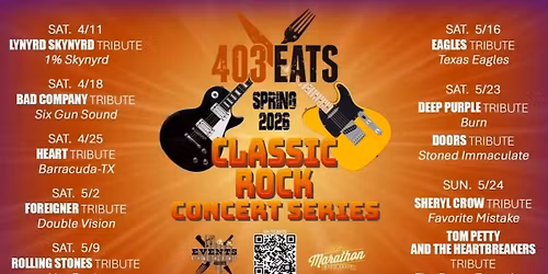 1% Skynyrd, Tribute to LYNYRD SKYNYRD at 403 EATS Classic Rock Concert Series