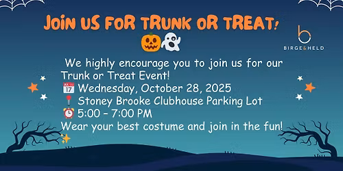 Birge and Held Lexington Presents: Trunk or Treat