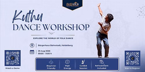 Heidelberg\u2019s First-Ever Kuthu Dance Workshop