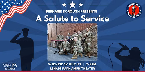 A Salute to Service - Free Concert from CoverFire!