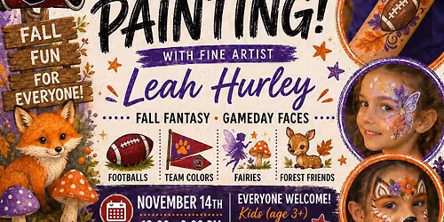 FREE Face & Arm Painting