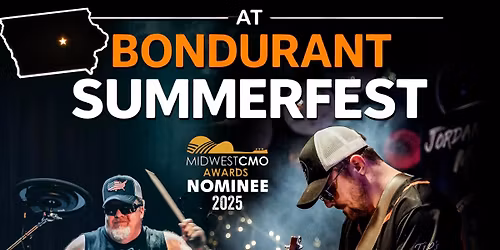 Jordan Beem at Bondurant Summerfest! 