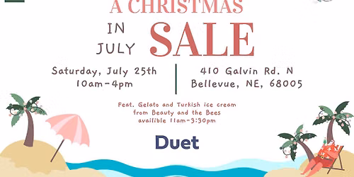Christmas in July Sale at Artisan Commons