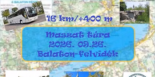 MASZAT T\u00daRA-Balaton-felvid\u00e9k