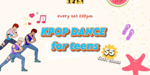 Sat. Kpop for Teens (11-18yo)