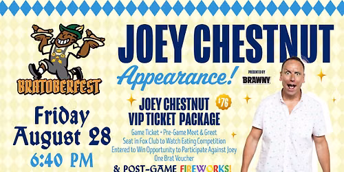 Joey Chestnut Appearance