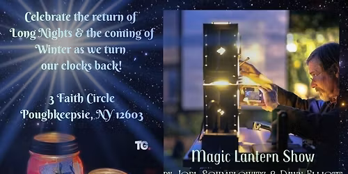 *REGISTRATION REQUIRED* Yard Sale, Lantern Walk & Magic Lantern Show