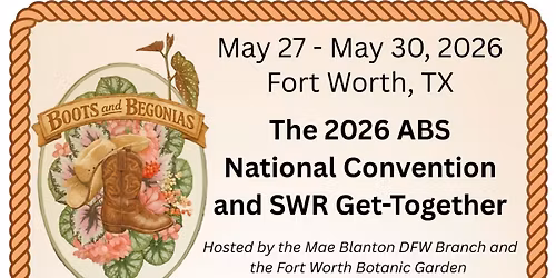 ABS National Convention and SWR Get-Together